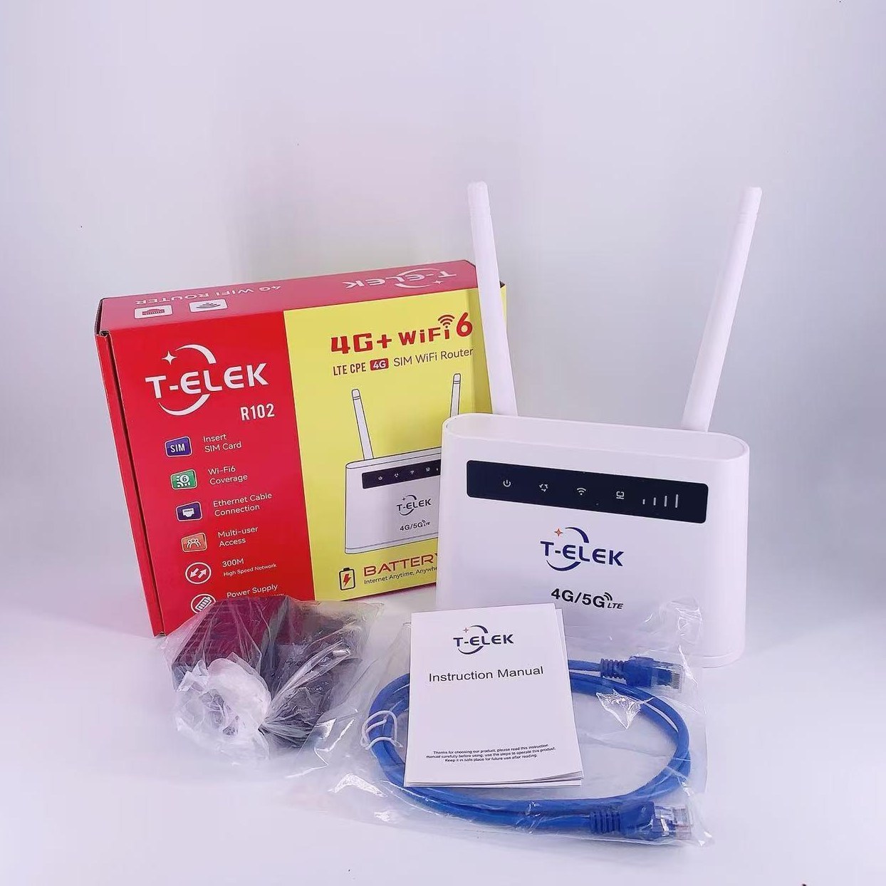 مودم سیمکارتی آنلاک4G باتری داخلی/4G/نو آکبند مدل R102