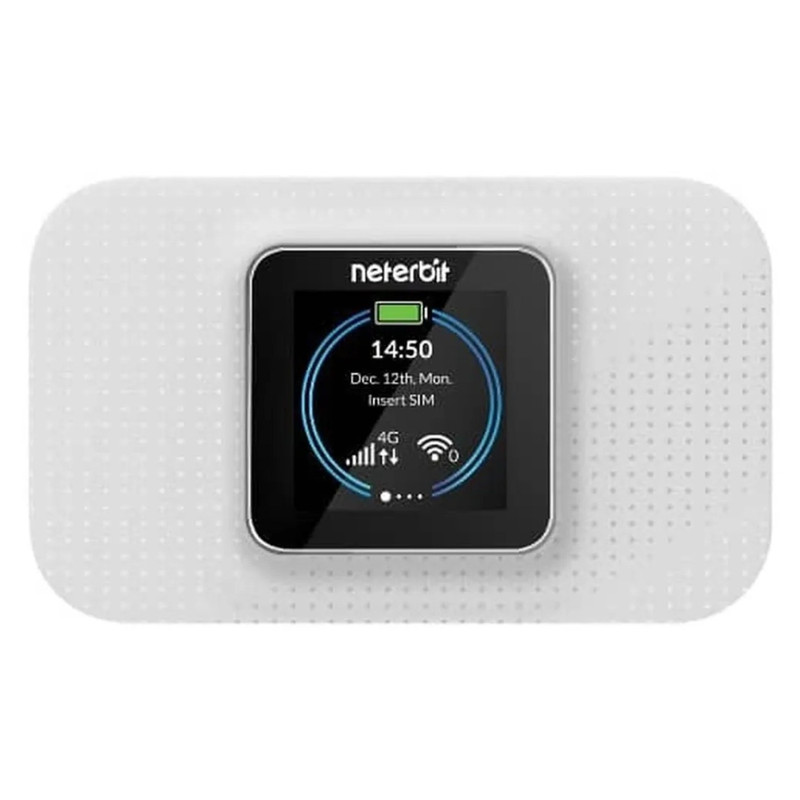 مودم LTE قابل حمل نتربیت مدل NWR-940X به همراه سیمکارت 30گیگابایت 3ماهه آسیاتک