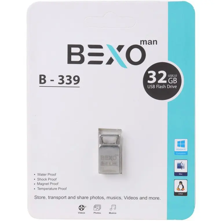فلش مموری بکسو مدل B-339 ظرفیت 32 گیگابایت