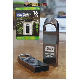فلش مموری 16 گیگ WESTERN DIGITAL مدل ZEXO (گارانتی مادام العمر) رنگ طوسی