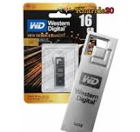 فلش مموری 16 گیگ WESTERN DIGITAL مدل POLLUX (گارانتی مادام العمر) رنگ طوسی