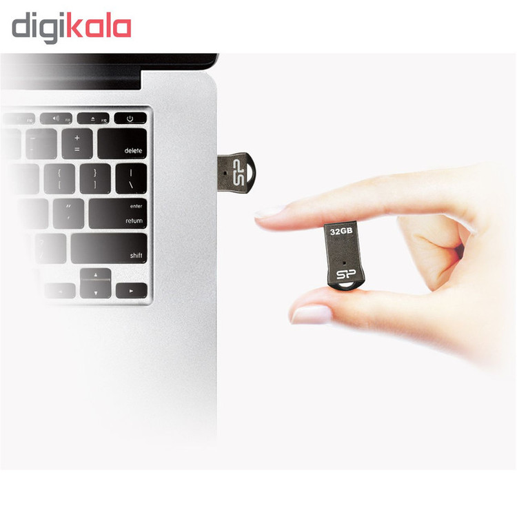 فلش مموری سیلیکون پاور مدل Touch T01 ظرفیت 32 گیگابایت