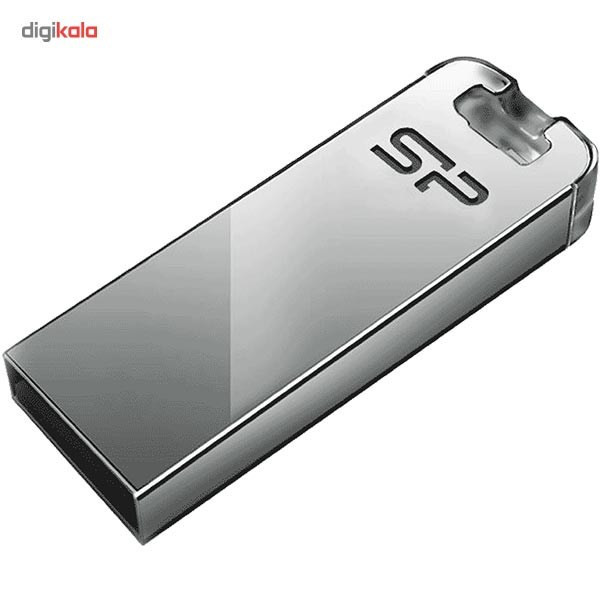 فلش مموری 64 گیگابایت سیلیکون پاور مدل Jewel J10 با رابط USB نسخه 3.0، بدنه استیل ضدزنگ با روکش ضداثر انگشت و مقاوم در برابر آب، لرزش و گردوغبار