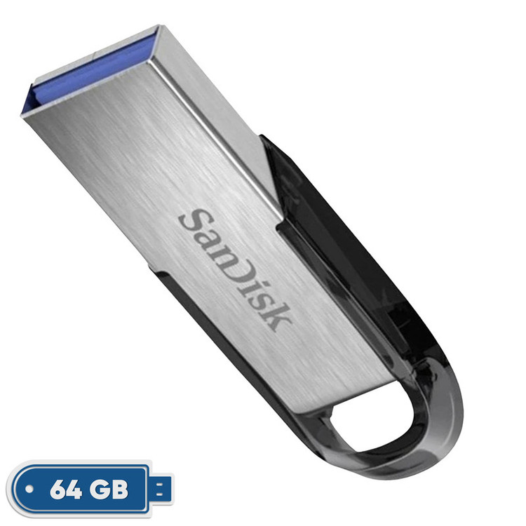 فلش سن دیسک (SanDisk) مدل 64GB Ultra Flair CZ73 USB3.0 گارانتی متین