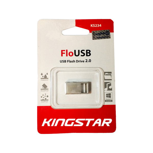 فلش مموری 64 گیگابایت کینگ استار مدل KS234 Flo با رابط USB 2.0 و وزن 3 گرم