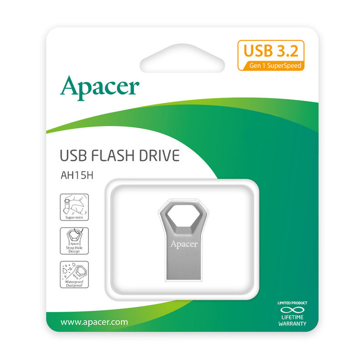 فلش اپیسر (Apacer) مدل 32GB AH15H USB3.2 گارانتی متین