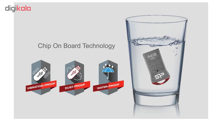 فلش سیلیکون پاور (Silicon Power) مدل 64GB Jewel J01 USB 3.2 گارانتی متین