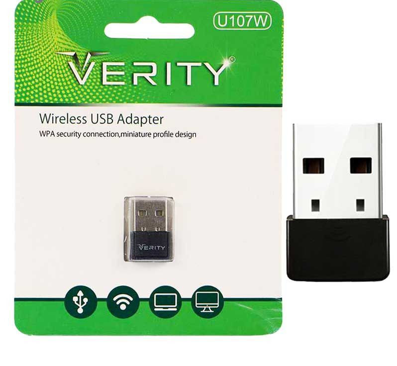 کارت شبکه USB وریتی مدل U107W
